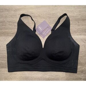 NWT Auden Black Bralet, XL